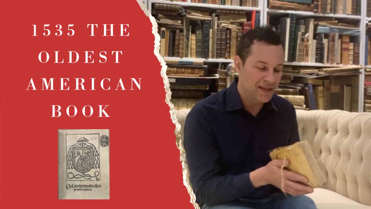 First Book Printed in America Rare Book We Buy Old and